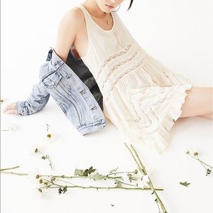 ❣️Sold❣️New Free People Trapeze Lace & Voile